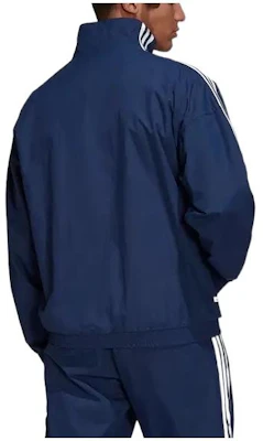 阿迪达斯三叶草标志蓝色运动夹克 - 秋季系列 HL2189 Purchase 阿迪达斯三叶草标志蓝色运动夹克 - 秋季系列 HL2189