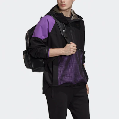 adidas Originals Trefoil Jaket Half-Zip Packable Hitam Kasual Sukan. FM3679 Details for adidas Originals Trefoil Jaket Half-Zip Packable Hitam Kasual Sukan. FM3679