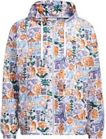 adidas Originals Trefoil Print Hoodie Jacket Multicolor Unisex HR6438 adidas Originals Trefoil Print Hoodie Jacket Multicolor Unisex HR6438