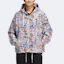 Lookbook adidas Originals Hoodie Jaket Trefoil Print Multicolor Unisex. HR6438
