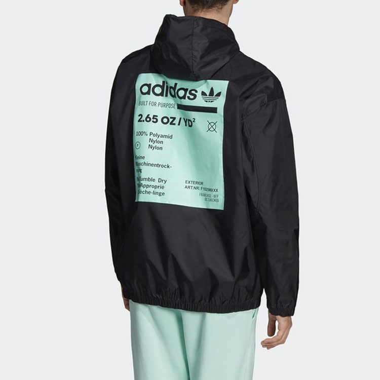 Adidas Originals Trefoil Print Track Jacket Black DH4940 圖 4