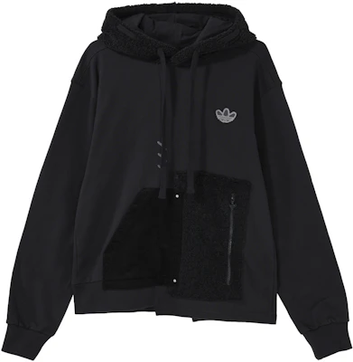 아디다스 오리지널 트레포일 퍼펫 시리즈 패치워크 후디 유니섹스 블랙 HC0352 Buy 아디다스 오리지널 트레포일 퍼펫 시리즈 패치워크 후디 유니섹스 블랙 HC0352