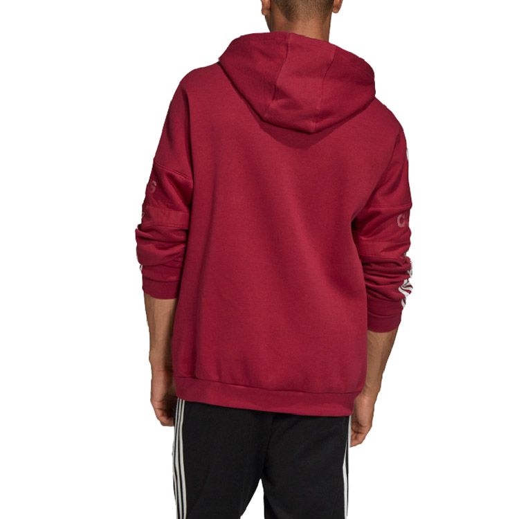 Purchase adidas Originals Trefoil Red Hoodie Pullover Sweatshirt ED7116
