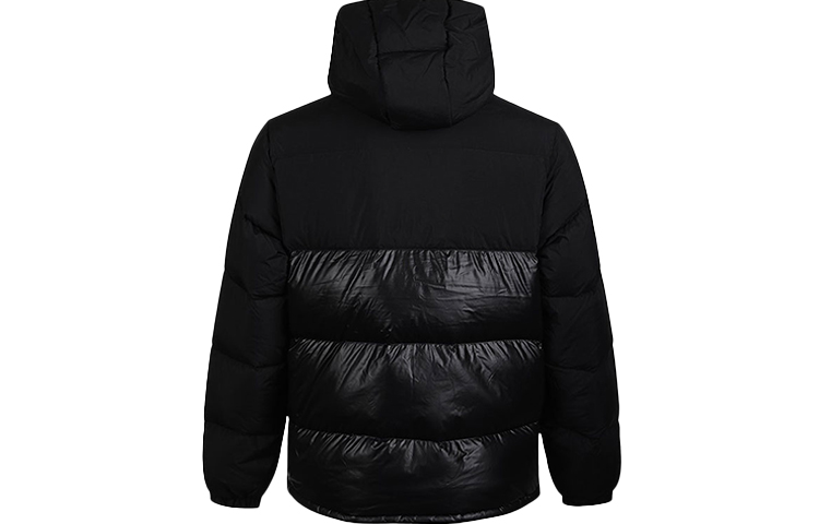 Adidas Originals Trefoil Regen Puff Down Hoodie Winter Jacket Black GE1324 圖 3