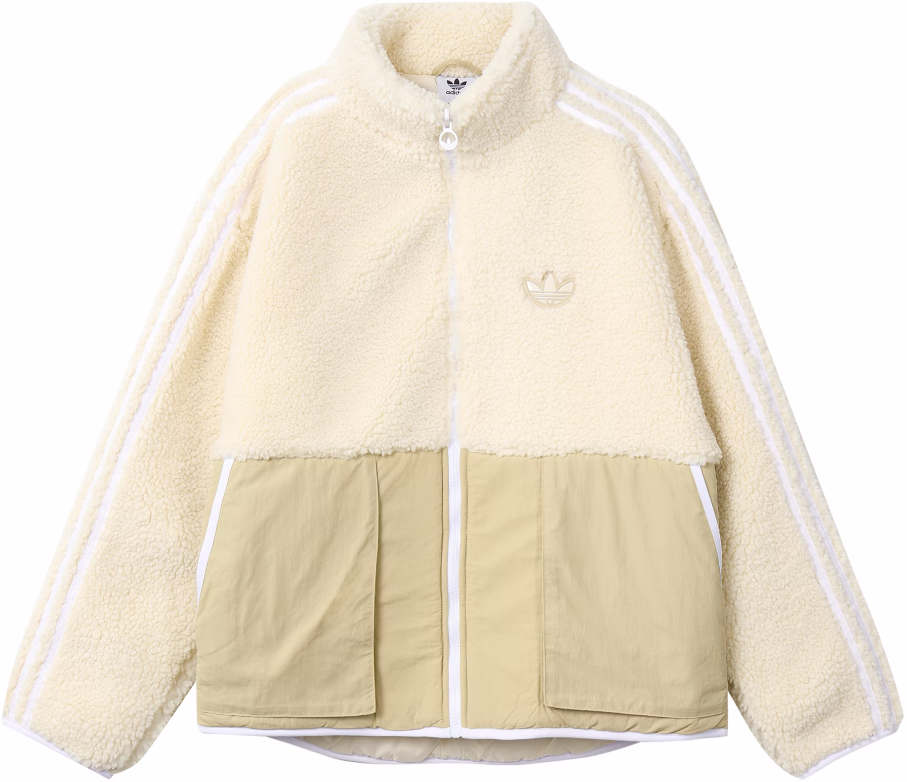 adidas-originals-trefoil-retro-fleece-jacket-with-embroidered-logo-unisex-off-white-hy-1378