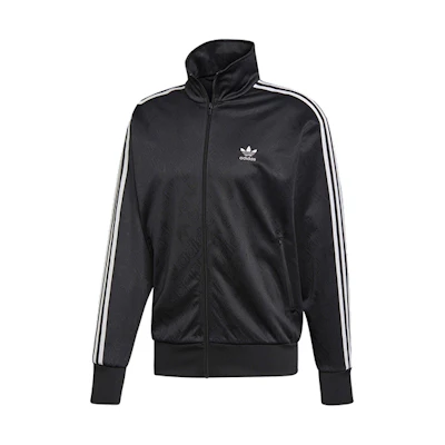 adidas Originals Trefoil Retro Track Jacket Black Striped Casual Wear ED7051