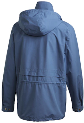 adidas Originals Trefoil Hoodie Biru Solid Jaket Santai Sukan FR9280 Lookbook adidas Originals Trefoil Hoodie Biru Solid Jaket Santai Sukan FR9280