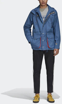 adidas Originals Trefoil Hoodie Biru Solid Jaket Santai Sukan FR9280 Shop adidas Originals Trefoil Hoodie Biru Solid Jaket Santai Sukan FR9280