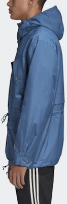 adidas Originals Trefoil Hoodie Biru Solid Jaket Santai Sukan FR9280 Sizing adidas Originals Trefoil Hoodie Biru Solid Jaket Santai Sukan FR9280