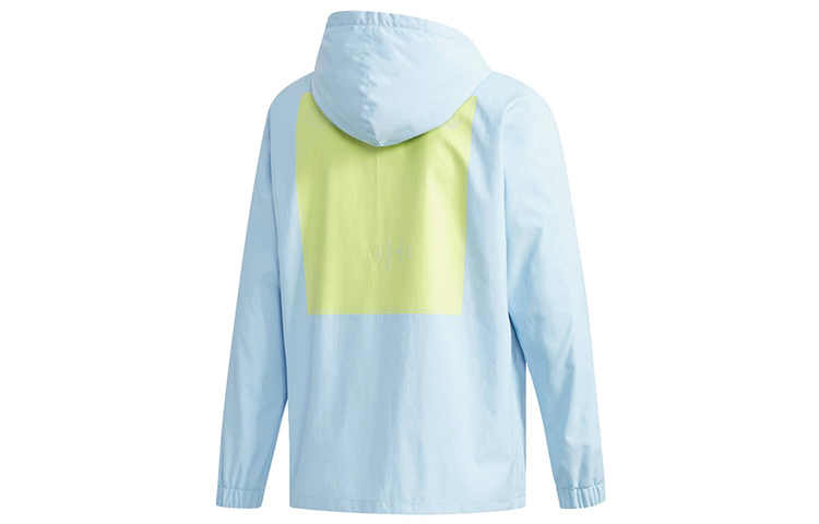 adidas Originals Trefoil WB Kaval Hoodie Jacket Pink Blue DX4237