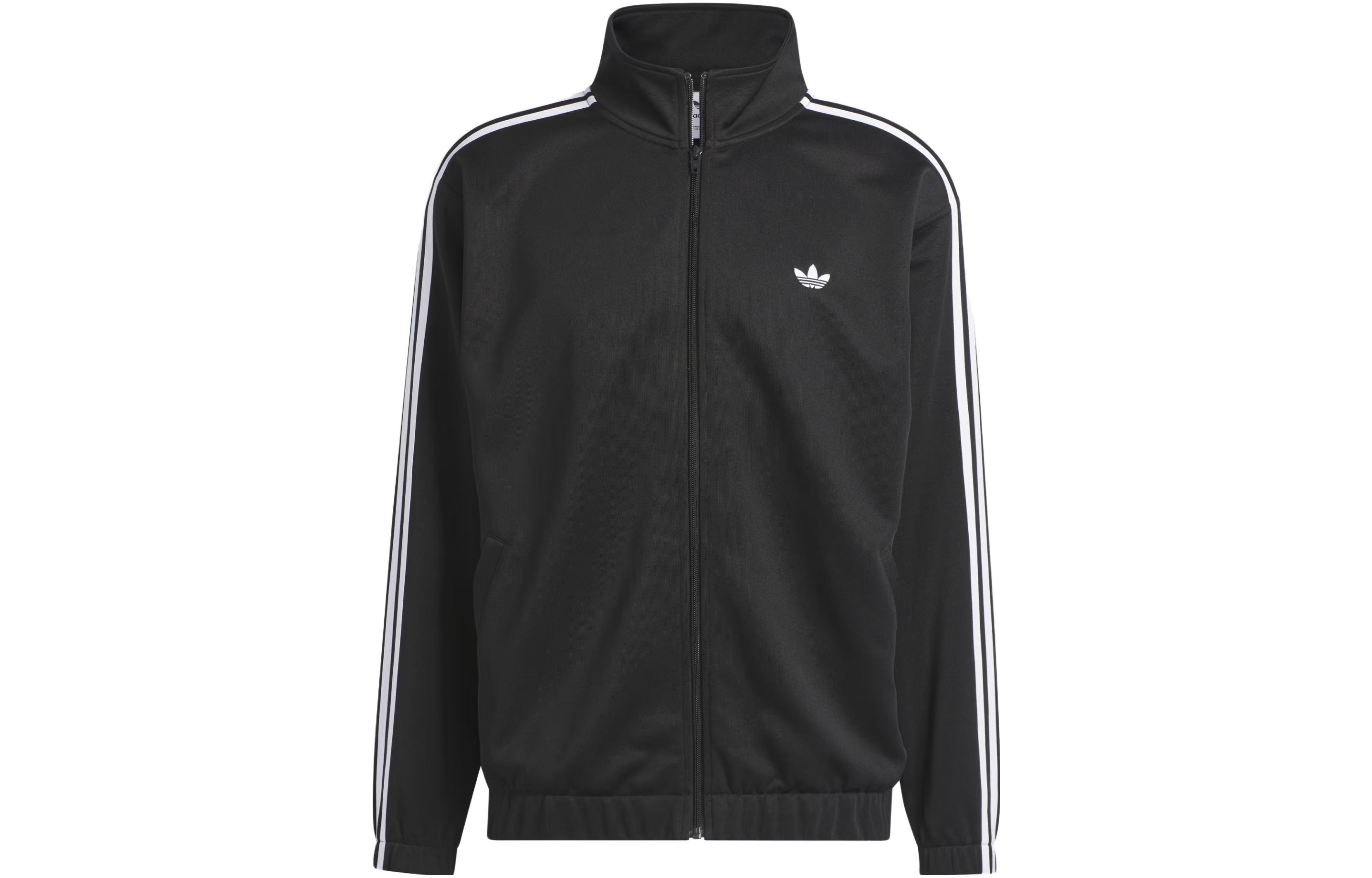 adidas Originals Tricolor 3-Stripes Track Jacket Black Unisex IJ0958