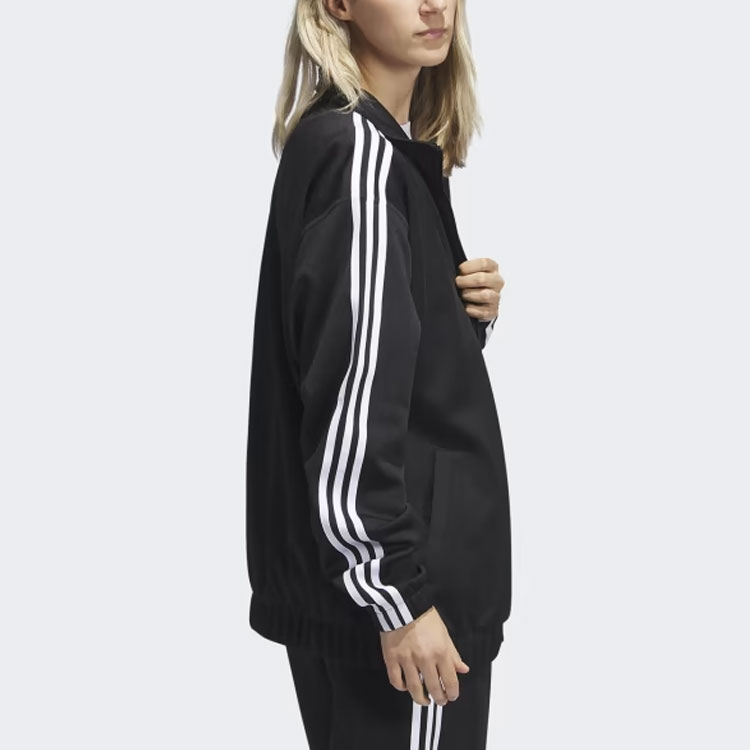 adidas Originals Tricolor 3-Stripes Track Jacket Black Unisex IJ0958 圖 7