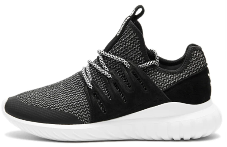 adidas-originals-tubular-cozy-breathable-running-shoes-black-white-unisex-black-white-ba-7718