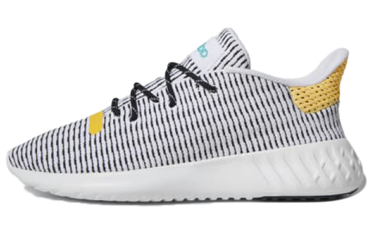 adidas Originals Tubular Dusk Primeknit 'Grey Yellow' B37739