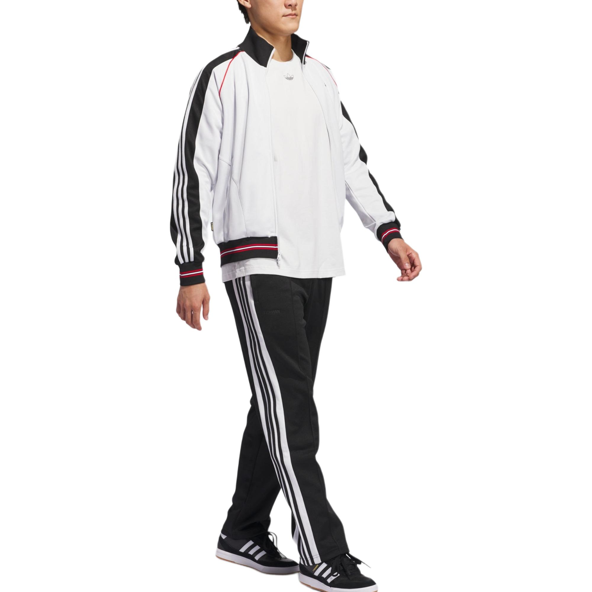 adidas Originals Tyshawn TRCK JK Retro Jacket White/Black/Red Unisex JP1167 圖 9