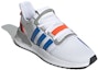 Lookbook adidas originals U_Path Run 低筒 跑步鞋 男女同款 白藍色