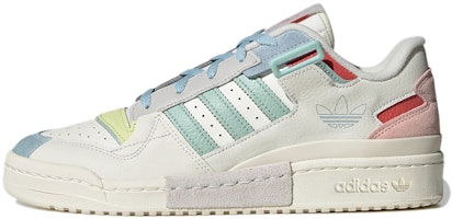 adidas originals Unisex Forum Exhibit Low Sneakers White/Pink/Blue GX4587 adidas originals Unisex Forum Exhibit Low Sneakers White/Pink/Blue GX4587