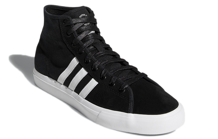 Lookbook adidas originals Matchcourt High Rx 防滑耐磨 休閒板鞋 男女同款 黑白