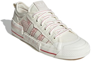 adidas Originals Unisex Nizza Low Mfx Sneakers Nyaman Putih/Merah GX0979 Lookbook adidas Originals Unisex Nizza Low Mfx Sneakers Nyaman Putih/Merah GX0979