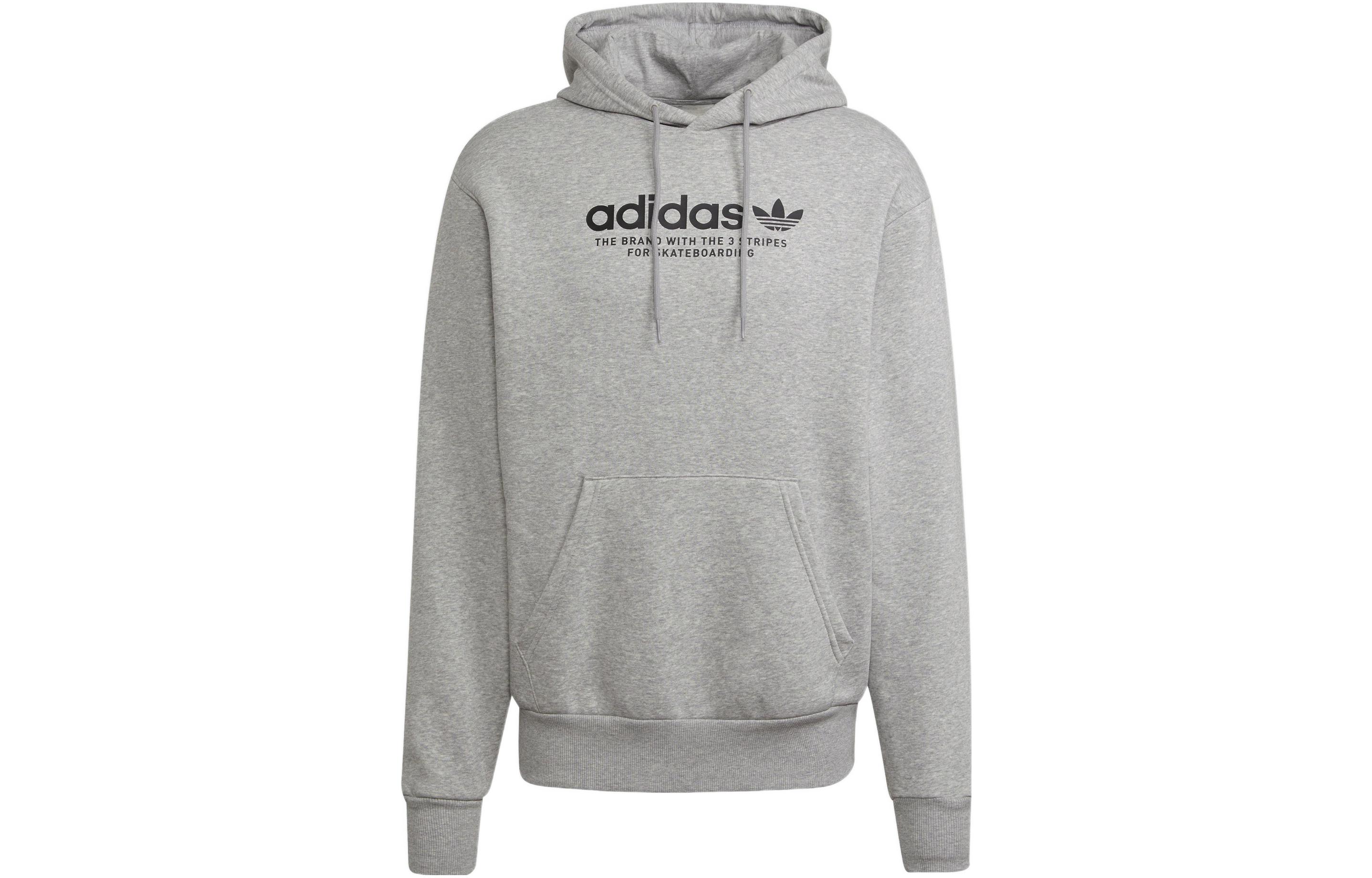 adidas Originals Unisex Pullover Hoodie - Gray GM5179