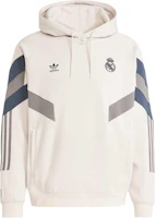 adidas Originals Unisex Retro Football Striped Hoodie Cream with Logo Embroidery IM7466 adidas Originals Unisex Retro Football Striped Hoodie Cream with Logo Embroidery IM7466