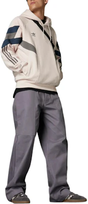 アディダス オリジナル ユニセックス レトロ フットボール ストライプ パーカー クリーム ロゴ刺繍 IM7466 Purchase アディダス オリジナル ユニセックス レトロ フットボール ストライプ パーカー クリーム ロゴ刺繍 IM7466