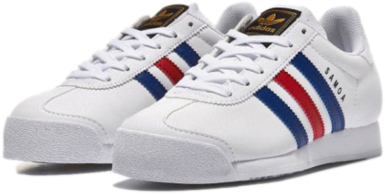 Zapatillas Unisex adidas Originals Samoa Blancas/Rojas/Azules FW8366 Order Zapatillas Unisex adidas Originals Samoa Blancas/Rojas/Azules FW8366