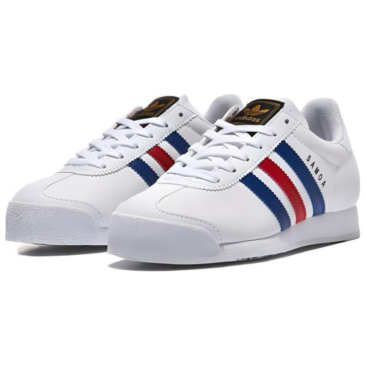 Lookbook アディダス オリジナルス サモア (白/赤/青) FW8366