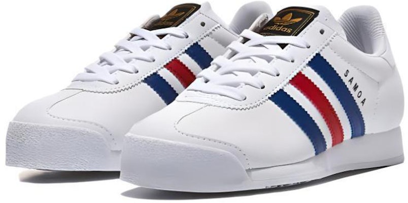 adidas originals Samoa Sneakers Unisex Putih/Merah/Biru FW8366 Lookbook adidas originals Samoa Sneakers Unisex Putih/Merah/Biru FW8366