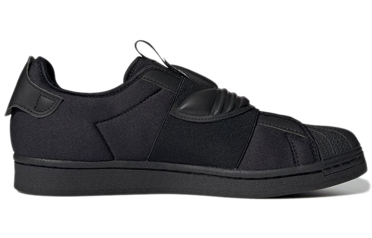Order adidas originals Superstar Slip-on 時尚休閒大LOGO 低筒 板鞋 男女同款 黑