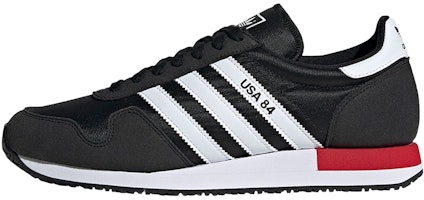 adidas originals USA 84 'Black White Red' FV2050 adidas originals USA 84 'Black White Red' FV2050