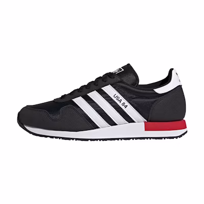 adidas originals USA 84 'Black White Red'