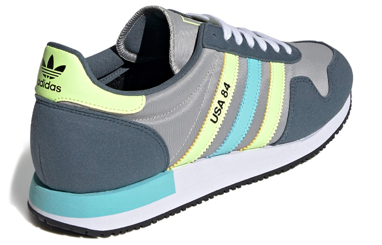 Shop adidas Originals USA 84 ''Grijs Geel Groen'' FX9326