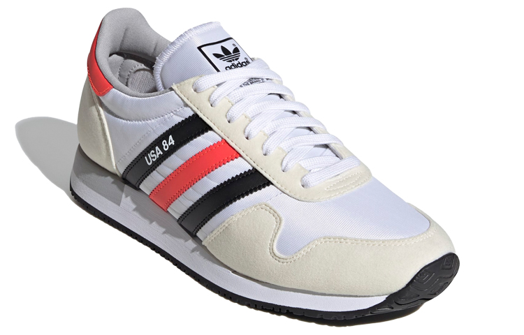 Lookbook adidas Originals USA 84 ''Wit Zwart Rood'' FX9327