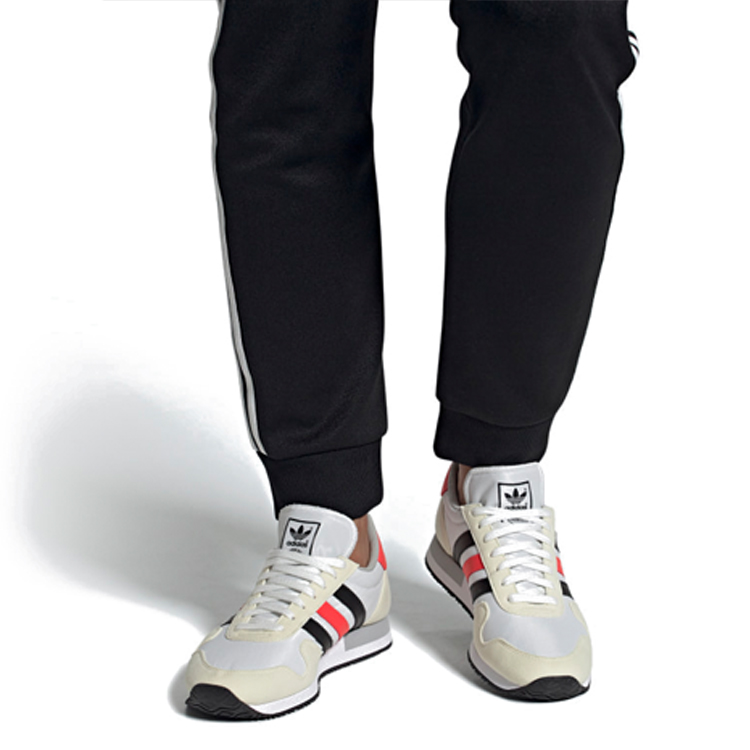 Sizing adidas Originals USA 84 ''Wit Zwart Rood'' FX9327