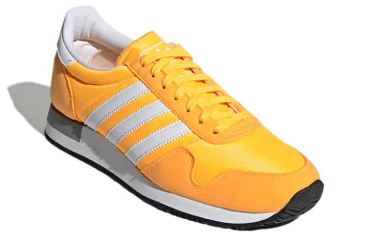 Lookbook adidas Originals USA 84 Cozy Antislip Sneakers Geel Unisex ''Goud'' H02101