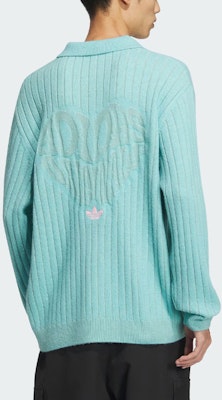 アディダス オリジナルス V-DAY SS24 ストライプ ポロセーター ミントグリーン 男女兼用 バレンタインエディション JE8280 Purchase アディダス オリジナルス V-DAY SS24 ストライプ ポロセーター ミントグリーン 男女兼用 バレンタインエディション JE8280