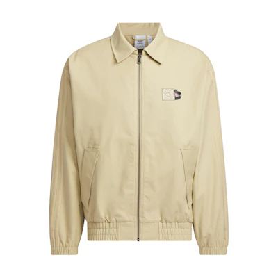 adidas Originals V-DAY Valentine’s Three-Stripe Loose Fit Jacket Beige Unisex JE3490