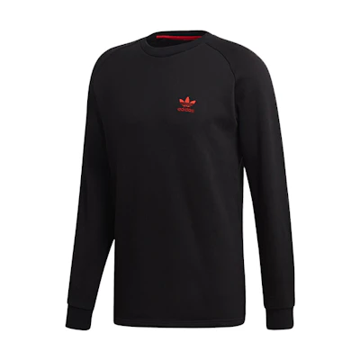 adidas Originals Valentine's Card Playing Card Crewneck Sweatshirt Black () FH7884