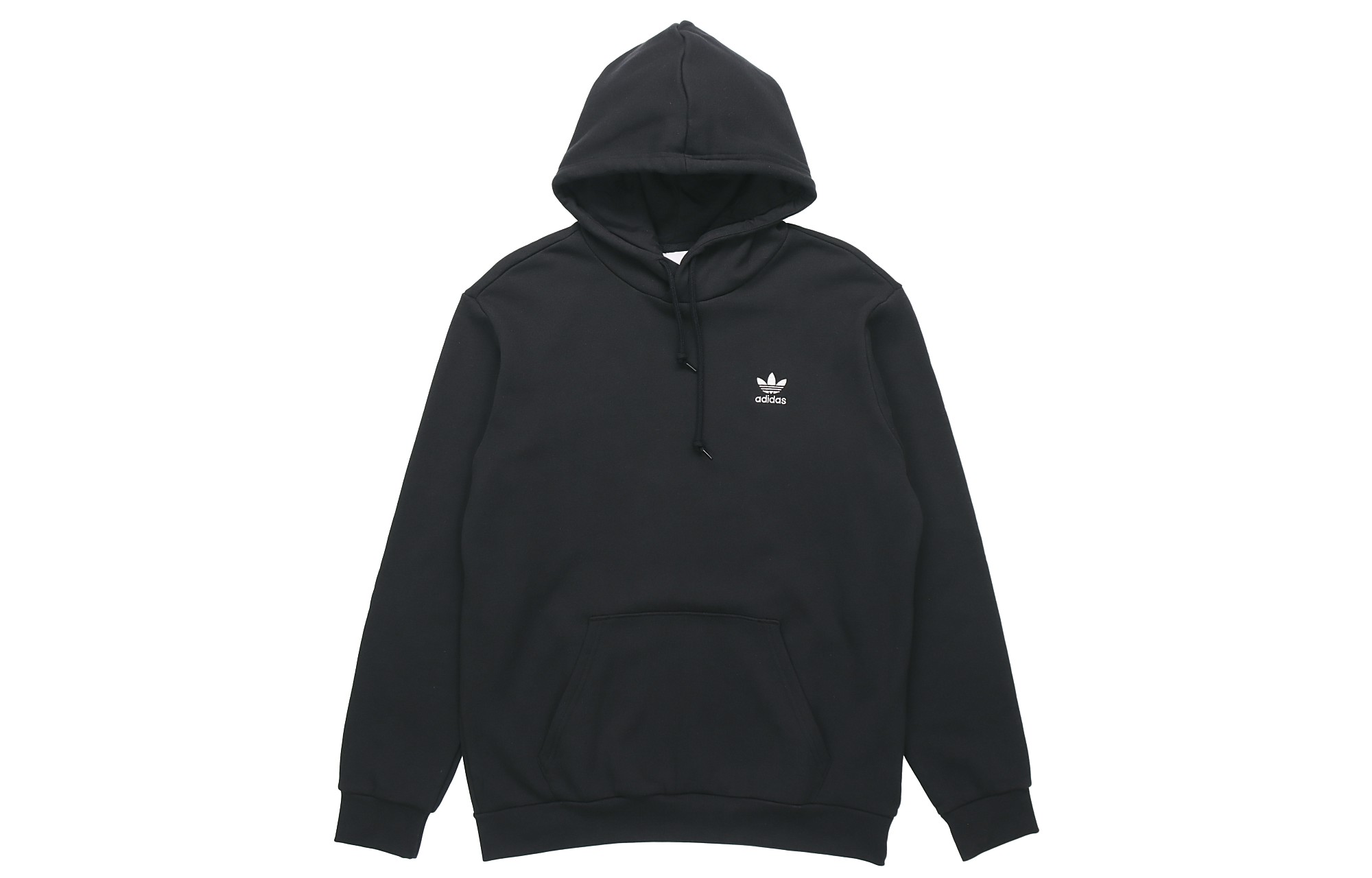 Lookbook adidas Originals Valentine's Hoodie Black Pullover with Back Logo GK7164