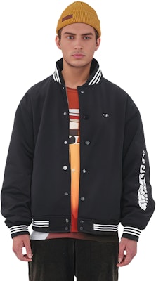 Adidas Originals 經典黑色校園棒球外套 GE1340 Details for Adidas Originals 經典黑色校園棒球外套 GE1340