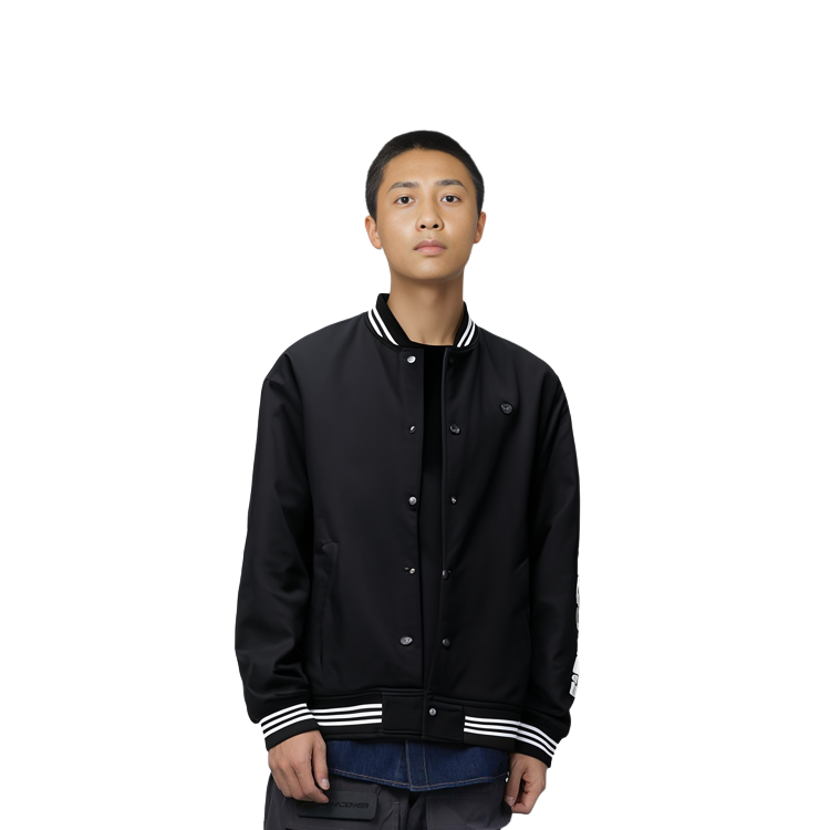 Sizing Adidas Originals 經典黑色校園棒球外套 GE1340