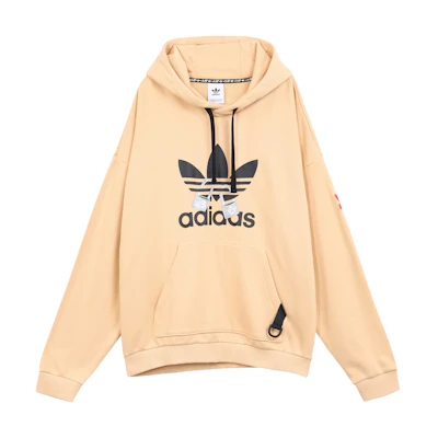 adidas Originals Vday Hoodie Amber Yellow Retro Pullover Sweatshirt HA3655