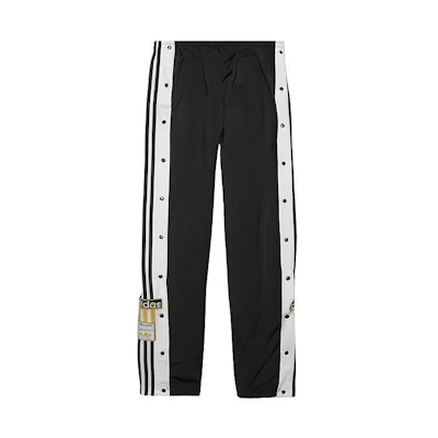 Adidas Originals Vintage Side Button Knit Track Pants Black CZ0679