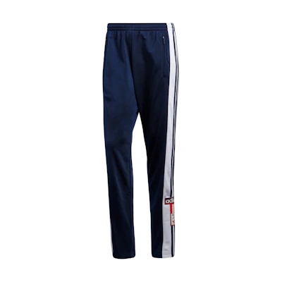 Adidas Originals Vintage Stripe Track Pants Button Sideline Navy CZ0678