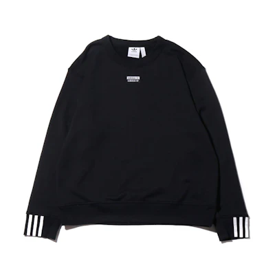 adidas Originals Vocal Crewneck Black Long Sleeve Sweatshirt ED7227