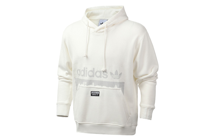 adidas Originals VOCAL D Hoodie Pullover White Spring/Fall Sweatshirt ED7207