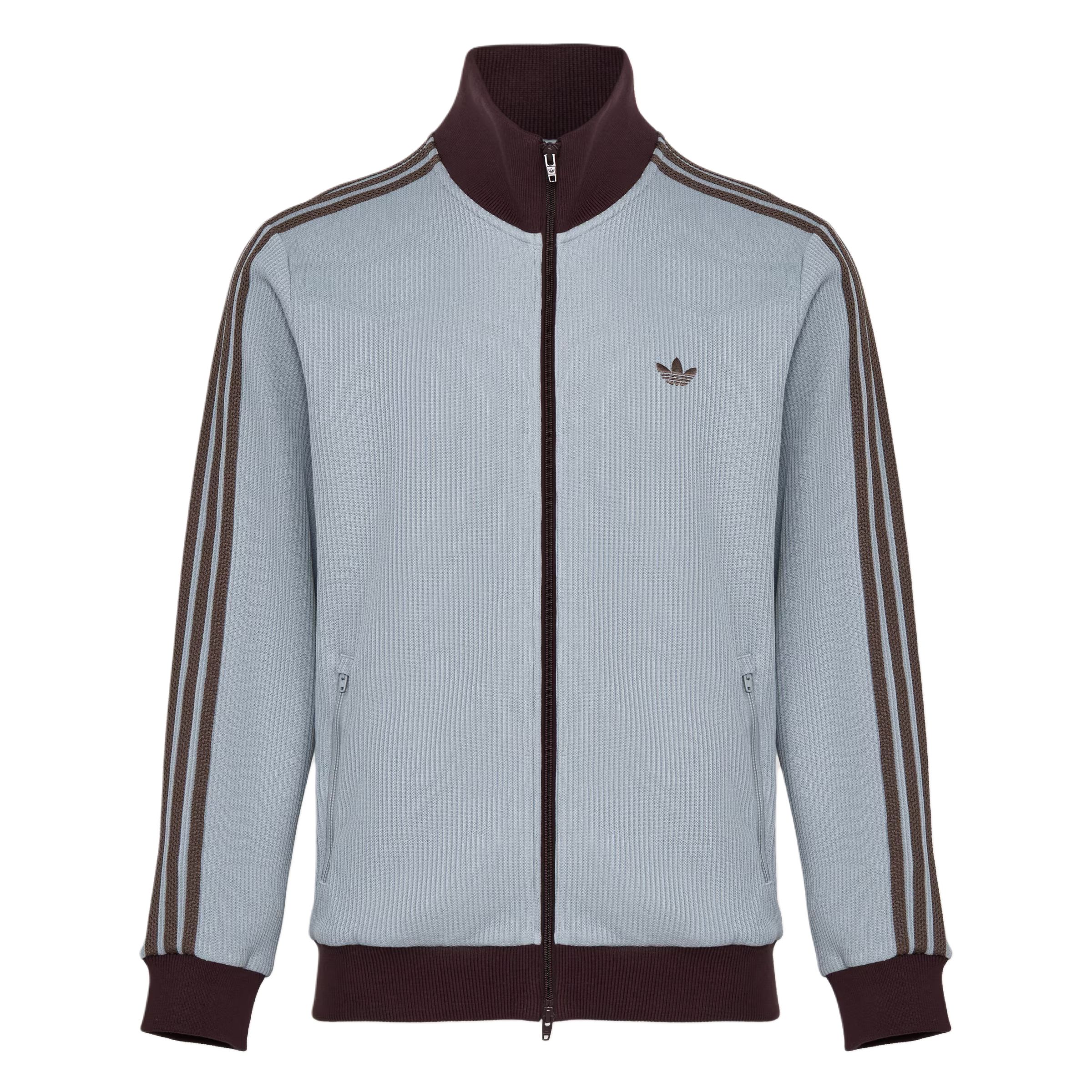 adidas Originals Waffle Track Top Knit Loose Fit Jacket - Spring Style KY5770