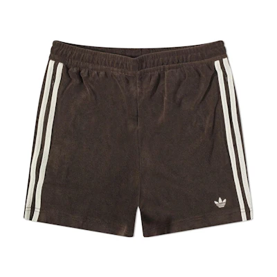 adidas Originals Wales Bonner SS23 Embroidered Loose Fit Shorts Brown Men’s. IB3250