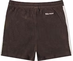 Lookbook adidas Originals Wales Bonner SS23 Celana Pendek Coklat Bordir Pria. IB3250